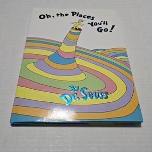 Dr Seuss Oh, The Places You'll Go hardcover book graduate graduation